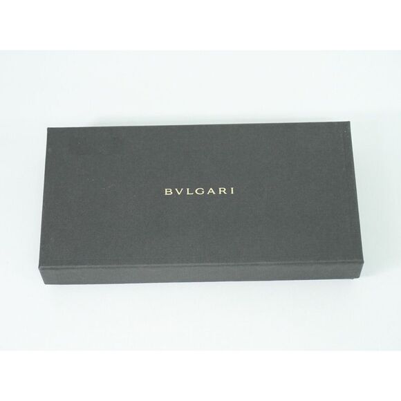 Bulgari Bulgari Bulgari Black Leather Wallet (Pre-Owned) - Picture 8 of 12